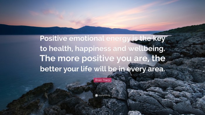 Positive emotional health wellbeing key quote energy happiness wallpapers tracy brian better life every area will quotefancy