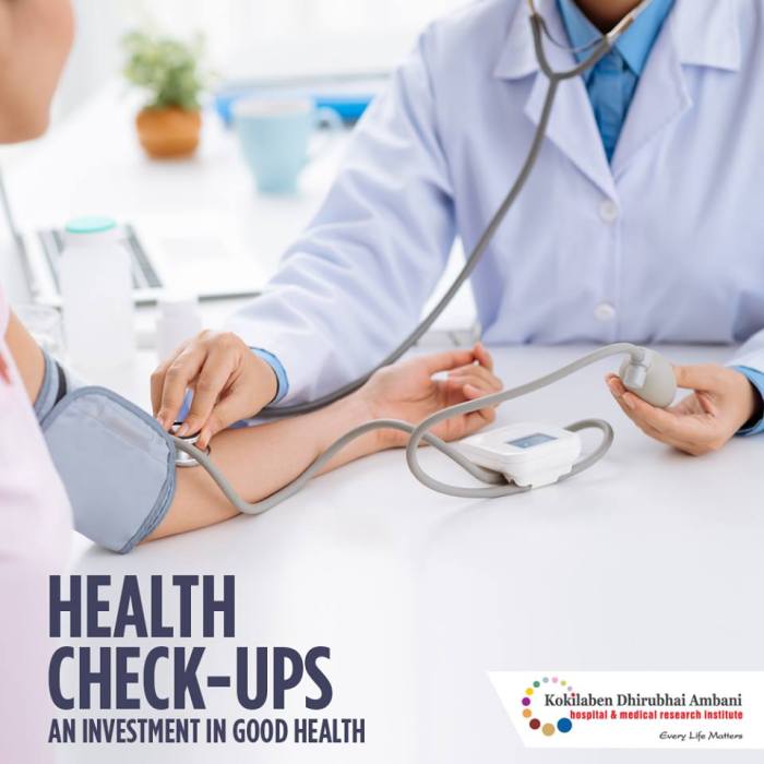 Health checkups regular preventive take chronic healthcare step benefits time early towards periods thus diseases develop healthy being long first